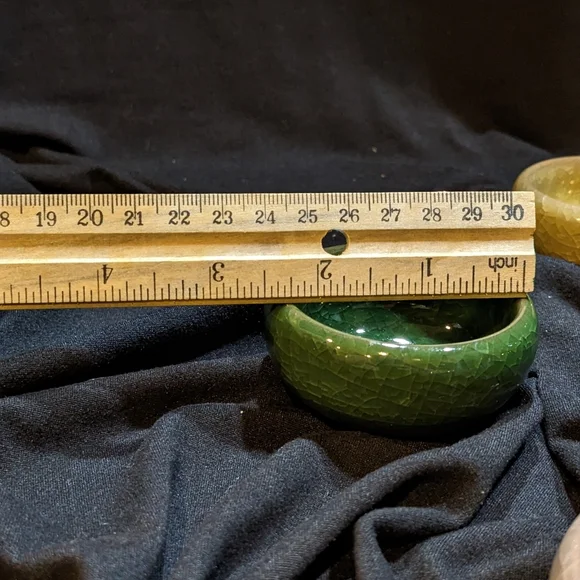 Vintage Ice Cracked Glaze Ceramic Kung Fu Tea Set - Picture 5 of 10